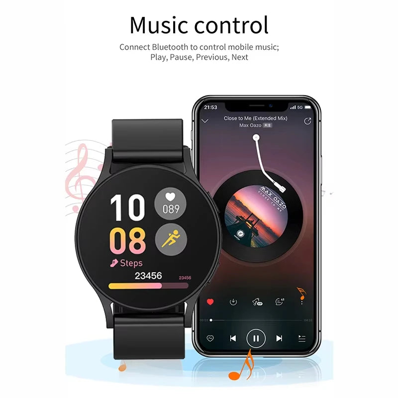 New Smart Watch 6 Men and Woman 1.44 Inch Screen Bluetooth Call Heart Rate Health Monitoring for Sunxing Wacthes 6 Pro Updates