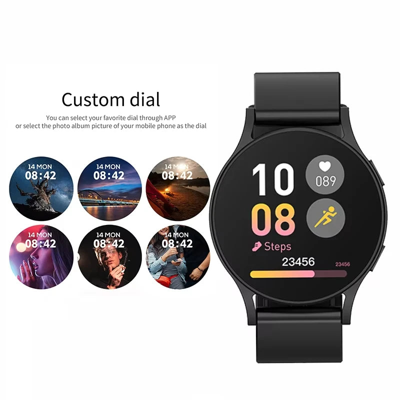 New Smart Watch 6 Men and Woman 1.44 Inch Screen Bluetooth Call Heart Rate Health Monitoring for Sunxing Wacthes 6 Pro Updates