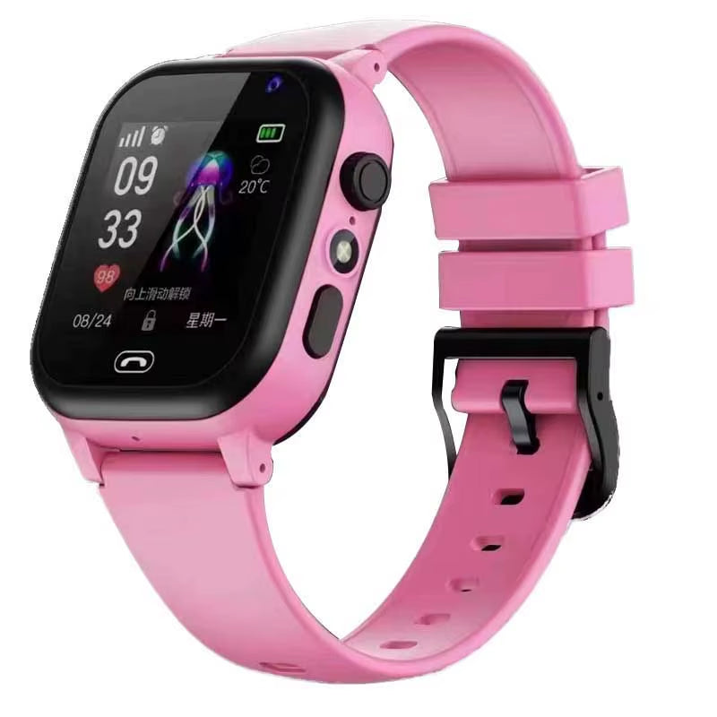 ﻿ Kids Smart Watch 4G Sim Card 2G Internet SOS LBS Location Call Child Smartwatch Camera Waterproof Watch Phone for Boys Girls