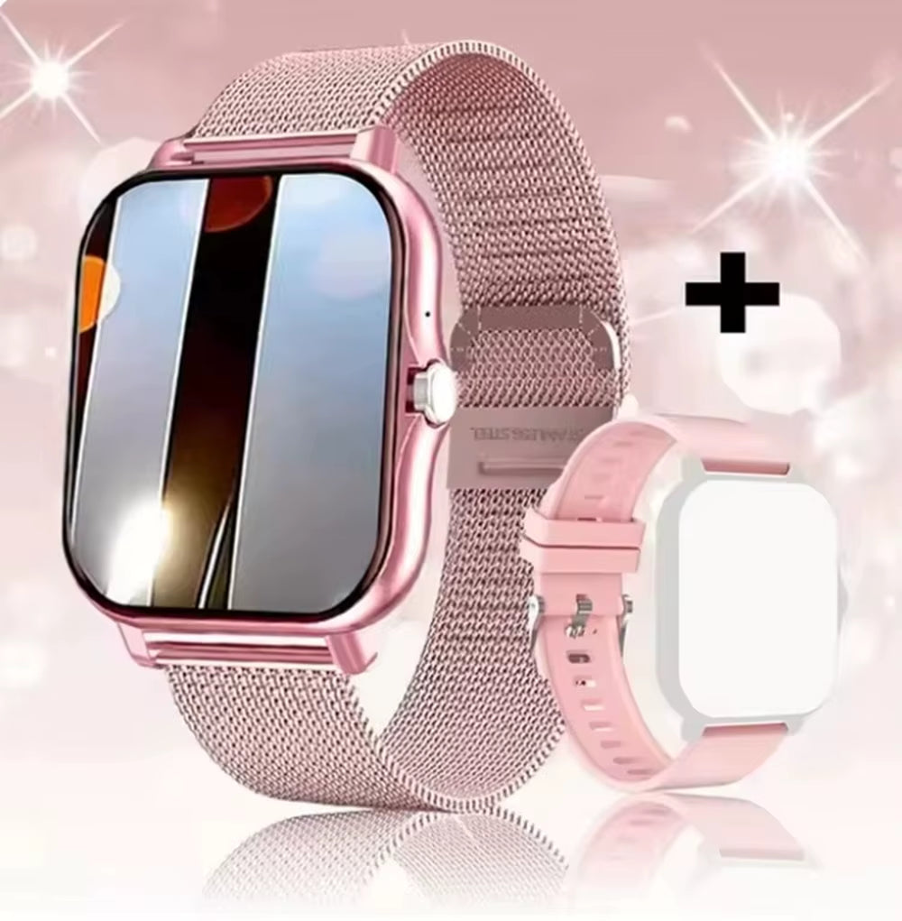 2025 New Smart Watch Bluetooth Talking Blood Oxygen/Blood Pressure Monitor Smart Watch for Women Men Holiday Gift